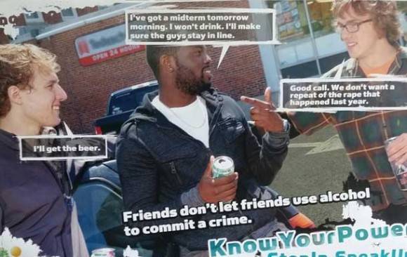 Good thing the black guy isn’t drinking!