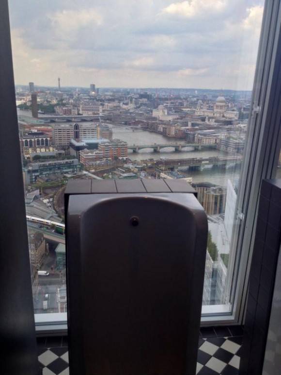 I think I just discovered London’s best urinal.