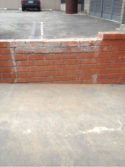 UPDATE ramp built by skaters. Decided to leave it up... jk tore that sh*t down.