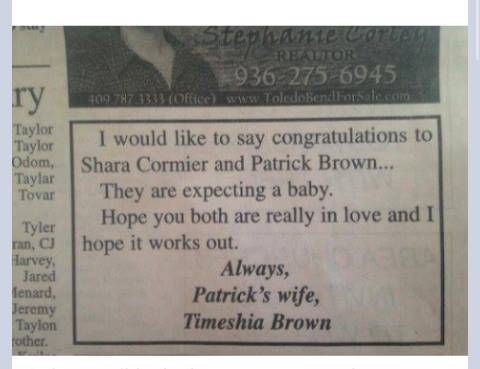 Well, congrats!
