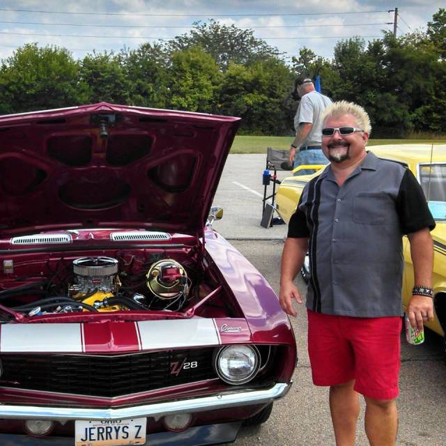 My friend told me his uncle strives to be as much like Guy Fieri as possible, including trying all the Diners, Drive-Ins, and Dives. I didn't believe him until I saw this picture.