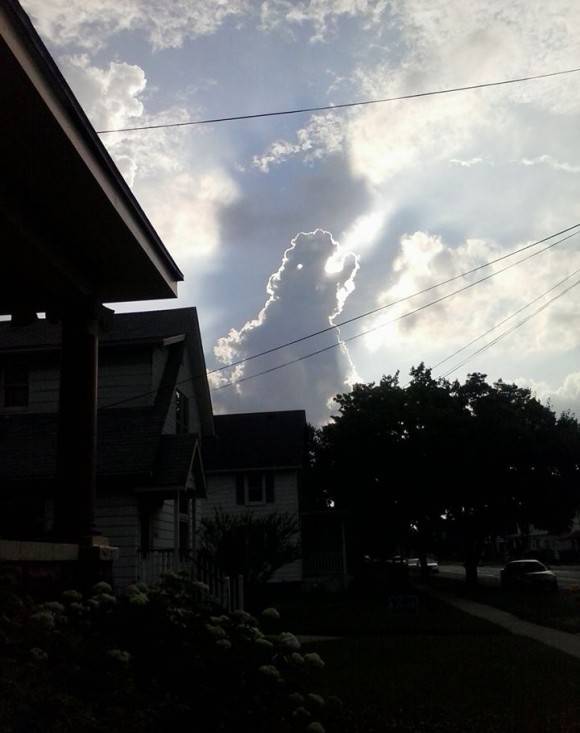 My friend found Godzilla in Michigan