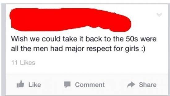 I think she’s joking, I hope she’s joking.