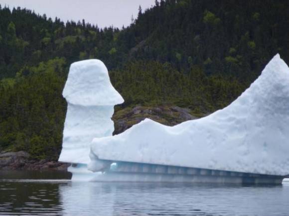 They say that 90% of an iceberg is below the water’s surface. So I guess you could say that this is 