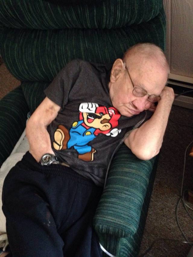 Some things will never change with age, he is 93.