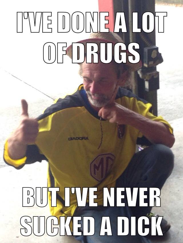 Quote from a homeless man