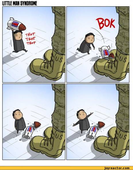 In light of the most recent threats, my favorite NK vs US comic