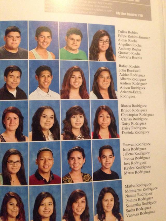 Yearbook near the Border of México