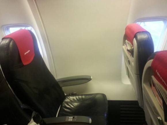 So my flight was delayed by 2 hours, but I got a window seat so i got that going for me.