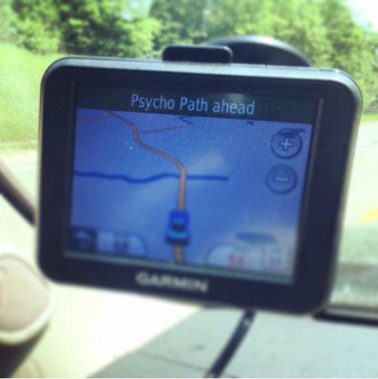 You guys, maybe we should turn around.