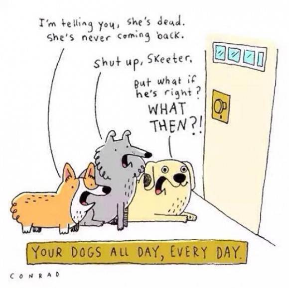This has to be their thought process when you leave.