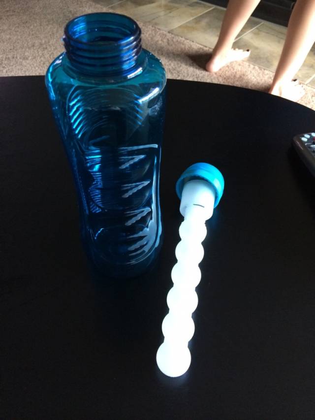 The wife's new water bottle huh?