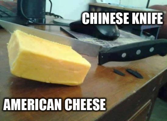 Cheese>knife