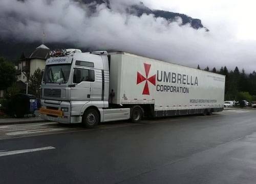 My cousin works as a truck driver. He just sent me this. Prepare for the apocalypse.