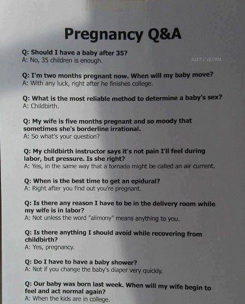 Pregnancy Q&A