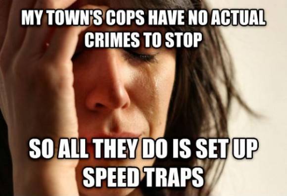 The pains of living in a high class area