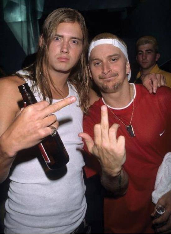 Kid Rock and Eminem faceswap