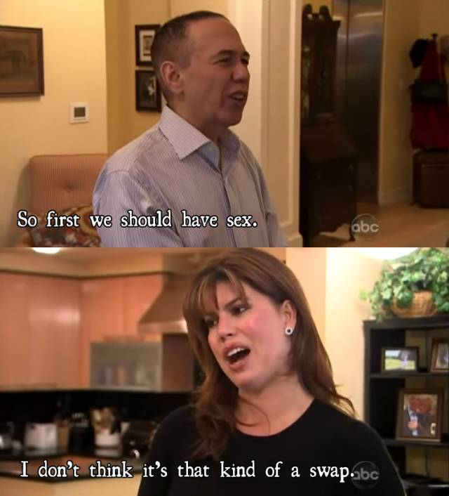 Gilbert Gottfried in Celebrity Wife Swap.