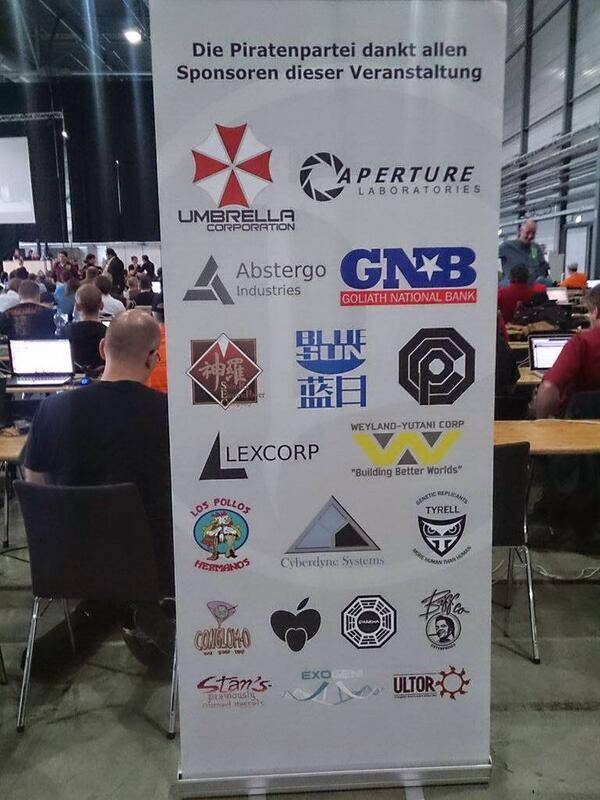 German pirateparty sponsoring