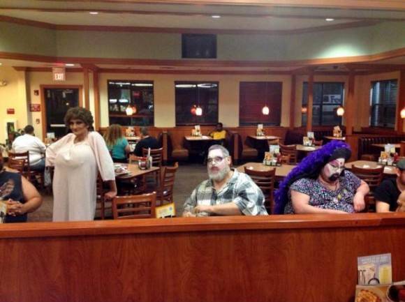 Went to Denny’s last week for some late night waffles...