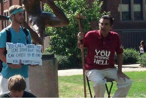 Just another day on campus