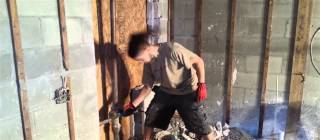 Metal construction.