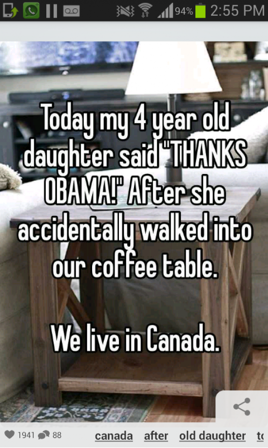 Then the table said sorry