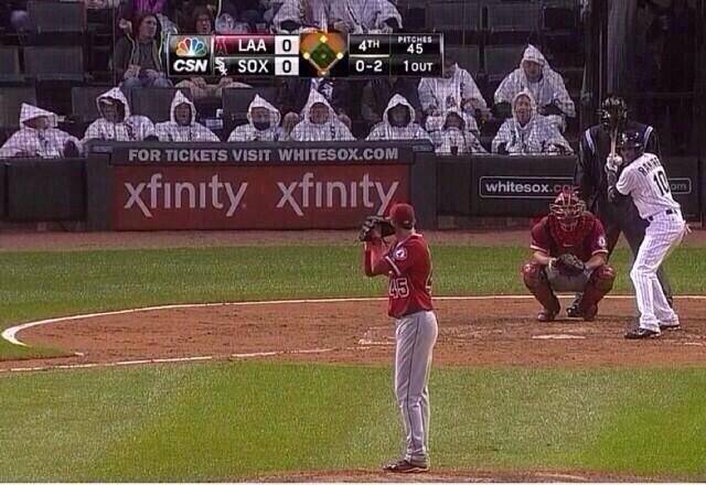 Free game ponchos was not the best idea