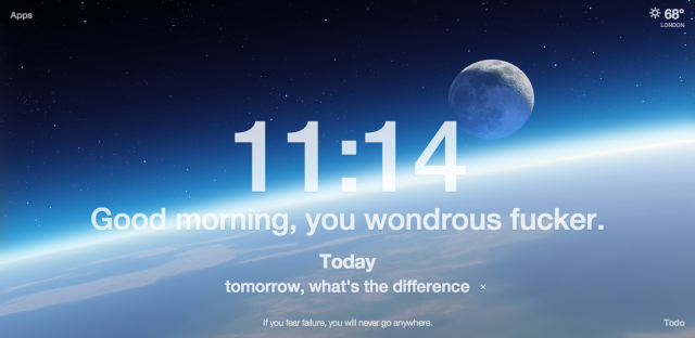 Today my boss suggested we use this chrome extension to brighten our day and boost productivity