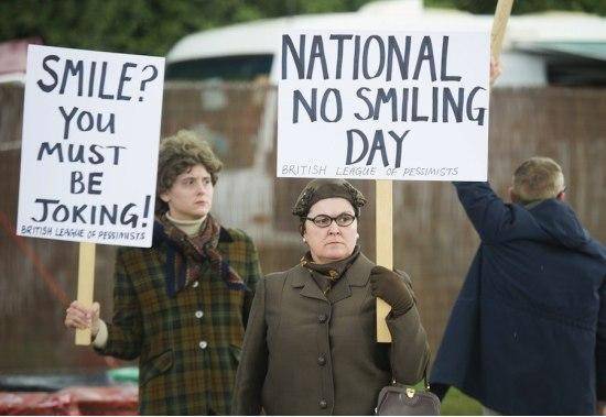Smile? Fu*k off!