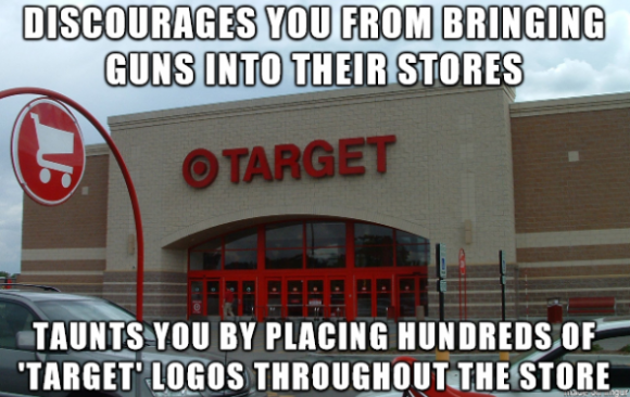 Target has a weird sense of humor