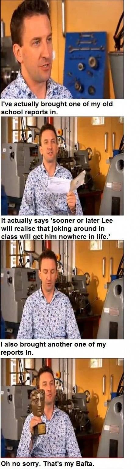 Joking around in class will get you nowhere in life
