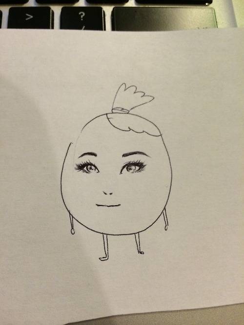 When you can't draw anything but eyes
