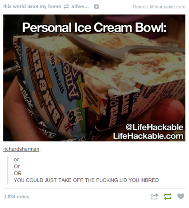 Lifehacks are getting annoyingly stupid