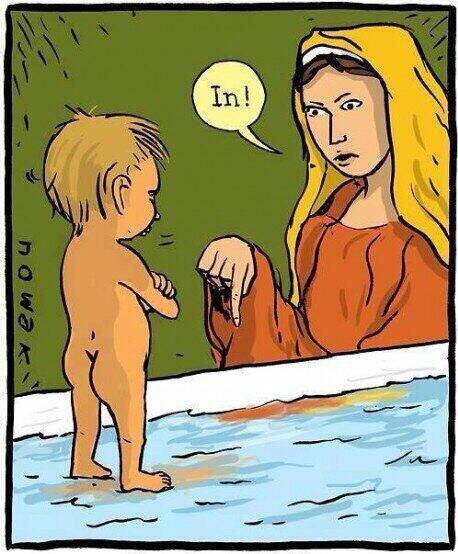 Bath time can be hard on any parent.