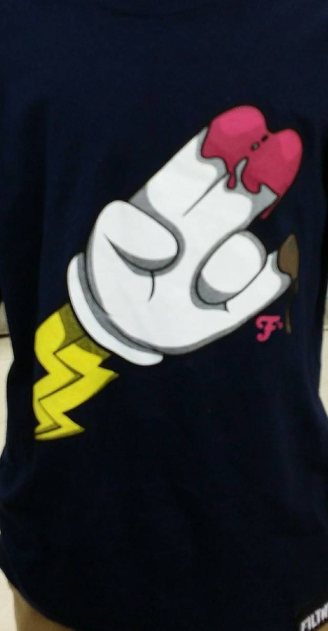 8th grade student is wearing this shirt and he has no idea what it represents.