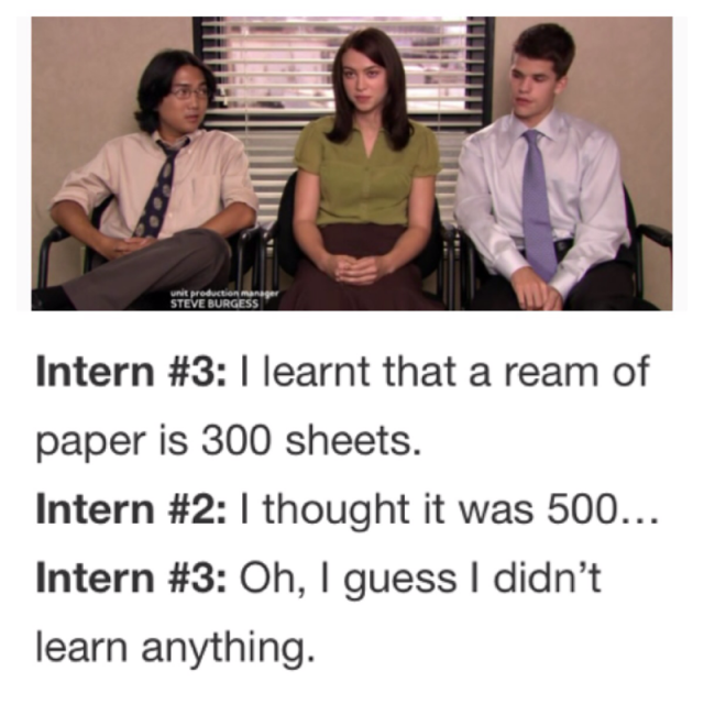 My experience as a summer intern so far