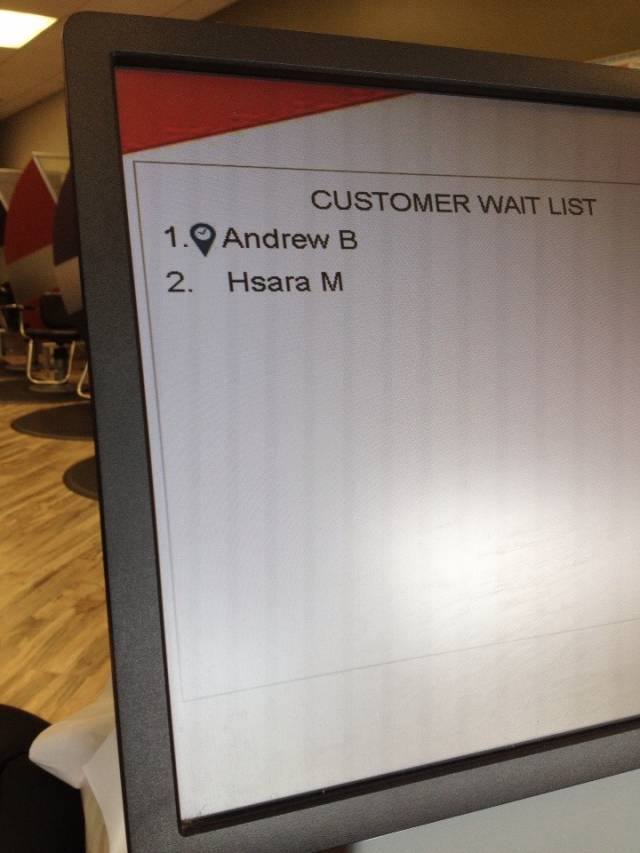 I told them my name was 