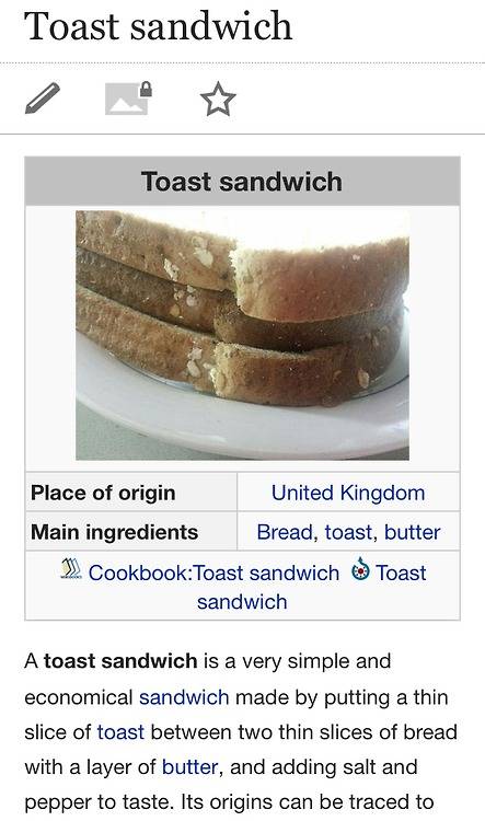 Mmm... delicious poverty