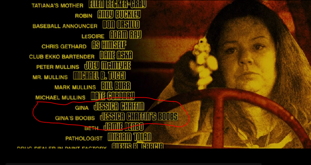 Notice something while watching The Heat