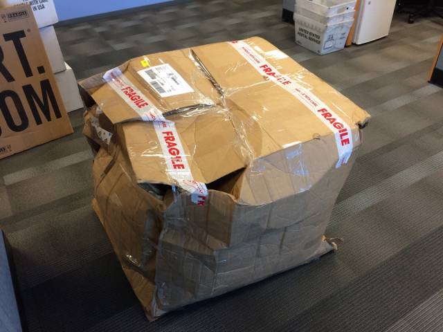 Apparently Ace Ventura is my new FedEx guy.