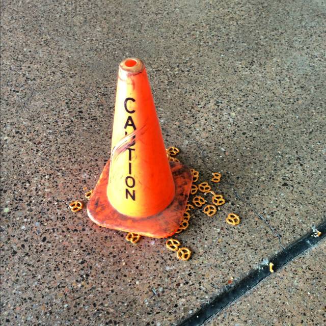 Walked by this catastrophe at the airport yesterday