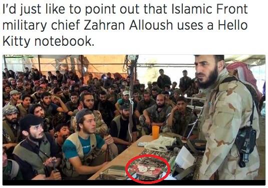Well maybe it's a kinder gentler ISIS