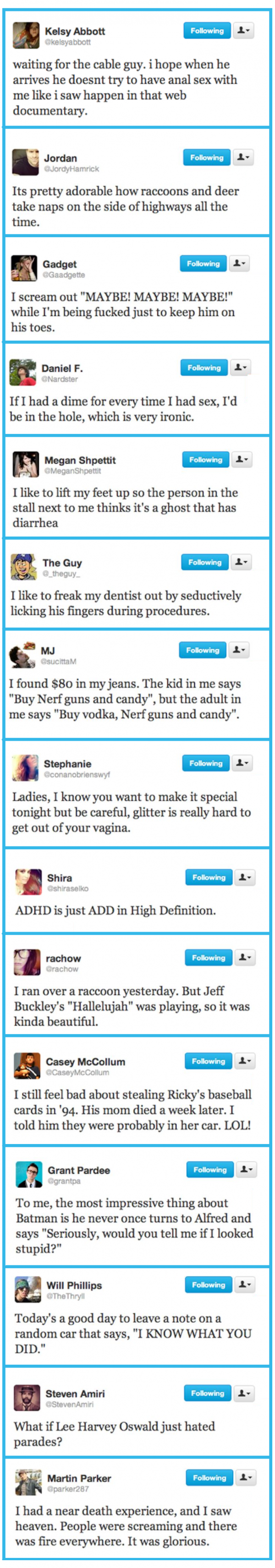 Some funny tweets