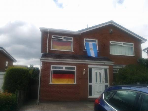 My dad is German, my mom is Argentine. Not felt this much tension in the house since 1990