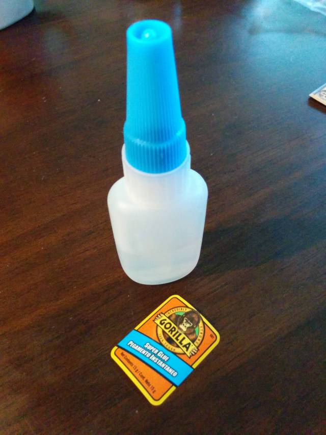 It just fell right off.
