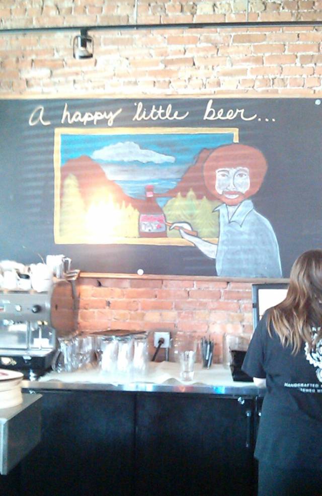 Found at a local bar