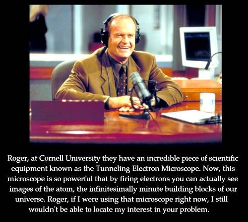 Frasier doesn't give a f*ck!