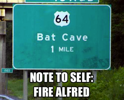 Seriously Alfred?