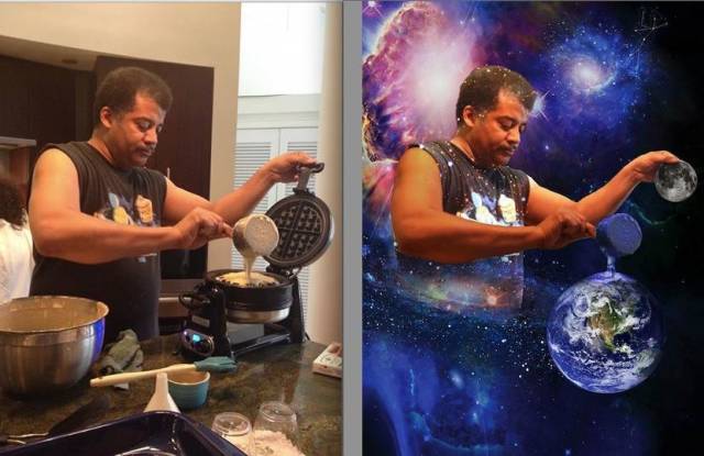 Neil DeGrasse in his element.